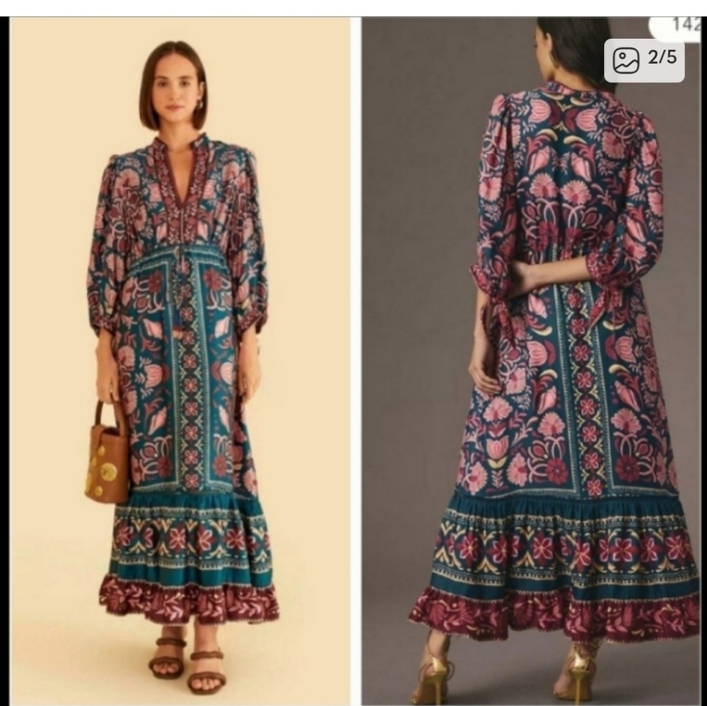 Farm Rio Seashell Maxidress - Picture 2 of 4